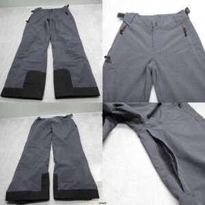 Obermeyer Snow Pants Mens XL Black Alpinist‎ Flex Insulated Ski Waterproof 34x30